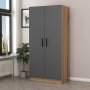 HANAH HOME Kale Anthracite Oak 190 - slika 1