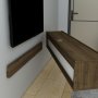 HANAH HOME TV polica Denby Walnut - slika 3