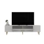 HANAH HOME TV polica Dekol1 White Gold - slika 4