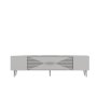 HANAH HOME TV polica Dekol1 White Silver - slika 5