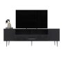 HANAH HOME TV polica Dekol2 Anthracite Silver - slika 4