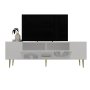HANAH HOME TV polica Dekol2 White Gold - slika 4