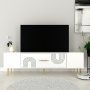 HANAH HOME TV polica Dekol2 White Gold - slika 1