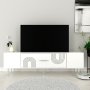 HANAH HOME TV polica Dekol2 White Silver - slika 1