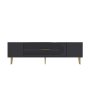 HANAH HOME TV polica Dekol3 Anthracite Gold - slika 5