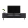 HANAH HOME TV polica Dekol3 Anthracite Silver - slika 4