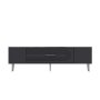 HANAH HOME TV polica Dekol3 Anthracite Silver - slika 5