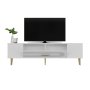 HANAH HOME TV polica Dekol3 White Gold - slika 4