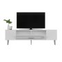 HANAH HOME TV polica Dekol3 White Silver - slika 4