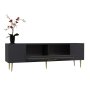 HANAH HOME TV polica Dekolp1 Anthracite Gold - slika 3