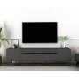HANAH HOME TV polica Dekolp1 Anthracite Gold - slika 1