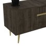 HANAH HOME TV polica Dekolp1 Walnut Gold - slika 4