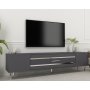 HANAH HOME TV polica Dekolp2 Anthracite Silver - slika 2