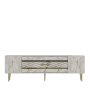 HANAH HOME TV polica Dekolp2 Ephesus Marble Gold - slika 5