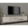 HANAH HOME TV polica Dekolp2 Ephesus Marble Silver - slika 2