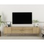 HANAH HOME TV polica Dekolp2 Sapphire Oak Gold - slika 1