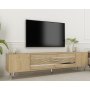 HANAH HOME TV polica Dekolp2 Sapphire Oak Silver - slika 2