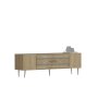 HANAH HOME TV polica Dekolp2 Sapphire Oak Silver - slika 4