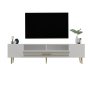 HANAH HOME TV polica Dekolp2 White Gold - slika 3