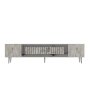 HANAH HOME TV polica Dekolp3 Ephesus Marble Silver - slika 5
