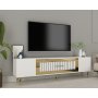 HANAH HOME TV polica Dekolp3 White Gold - slika 2