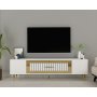 HANAH HOME TV polica Dekolp3 White Gold - slika 1