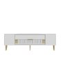 HANAH HOME TV polica Dekolp4 White Gold - slika 5