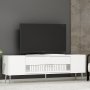 HANAH HOME TV polica Dekolp4 White Silver - slika 2