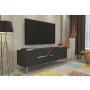 HANAH HOME TV polica Dekolp5 Anthracite Silver - slika 2