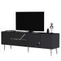 HANAH HOME TV polica Dekolp5 Anthracite Silver - slika 4