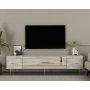 HANAH HOME TV polica Dekop1 Ephesus Marble Gold - slika 1