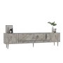 HANAH HOME TV polica Dekop1 Ephesus Marble Silver - slika 3