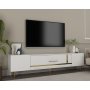 HANAH HOME TV polica Dekop1 White Gold - slika 2