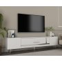 HANAH HOME TV polica Dekop1 White Silver - slika 2