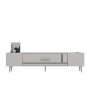HANAH HOME TV polica Dekop1 White Silver - slika 5