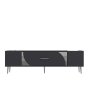 HANAH HOME TV polica Dekop2 Anthracite Silver - slika 5