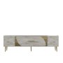 HANAH HOME TV polica Dekop2 Ephesus Marble Gold - slika 5