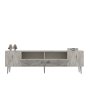 HANAH HOME TV polica Dekop2 Ephesus Marble Silver - slika 4