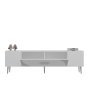 HANAH HOME TV polica Dekop2 White Silver - slika 4
