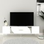 HANAH HOME TV polica Dekop2 White Silver - slika 1