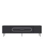 HANAH HOME TV polica Dekop3 Anthracite Silver - slika 5