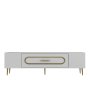 HANAH HOME TV polica Dekop3 White Gold - slika 5