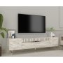 HANAH HOME TV polica Dekolp1 Ephesus Marble Silver - slika 2