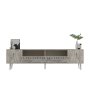 HANAH HOME TV polica Dekolp1 Ephesus Marble Silver - slika 4