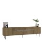 HANAH HOME TV polica Dekolp1 Sapphire Oak Silver - slika 3