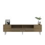 HANAH HOME TV polica Dekolp1 Sapphire Oak Silver - slika 4