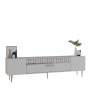 HANAH HOME TV polica Dekolp1 White Silver - slika 3