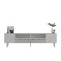 HANAH HOME TV polica Dekolp1 White Silver - slika 4