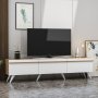 HANAH HOME TV polica Valentina White - slika 2