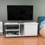 HANAH HOME TV polica Neola Black White - slika 1